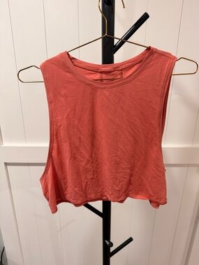 lululemon athletica Coral Sleeveless Crop Tank